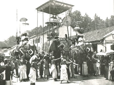 Procession religieuse, Colombo, Ceylan - Unbekannt