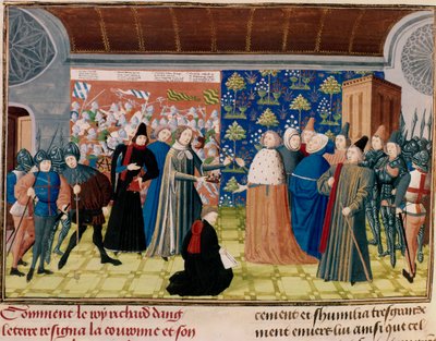 Richard II cédant la couronne, 1399 - Unbekannt
