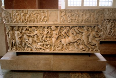 Sarcophage romain avec la légende de Séléné et Endymion, 230-235 après J.-C. - Unbekannt