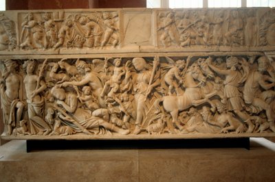 Sarcophage romain avec la légende de Séléné et Endymion - Unbekannt