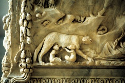 Romulus et Rémus allaités par la louve - Unbekannt