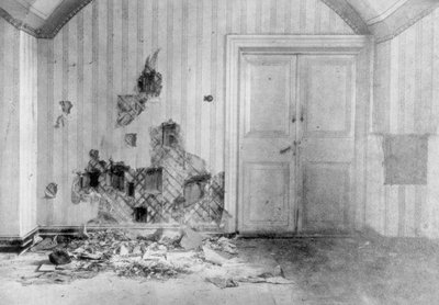 Salle où le tsar Nicolas II et sa famille ont été exécutés, Iekaterinbourg, Russie, 17 juillet 1918 - Unbekannt