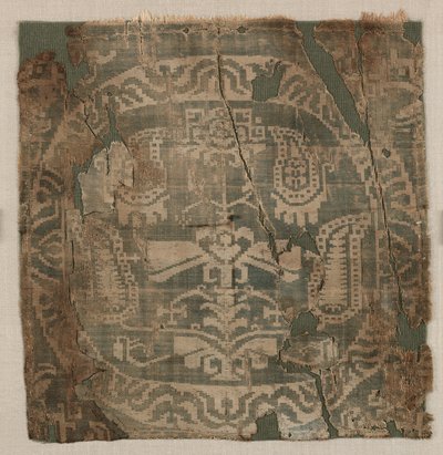 Médaillon avec arbre de palmette angulaire, d