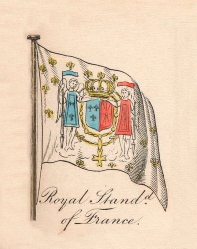 Drapeau royal de France, 1838 - Unbekannt