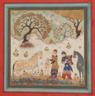 Rustam Capture Rakhsh, Folio d