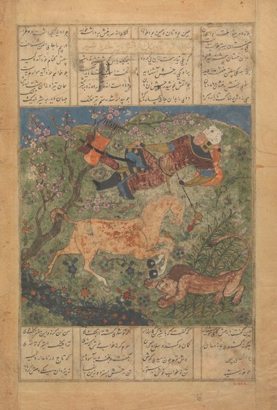 Rustam Sauvé par son Cheval Rakhsh d