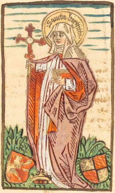 Sainte Brigitte, vers 1480-1490 - Unbekannt