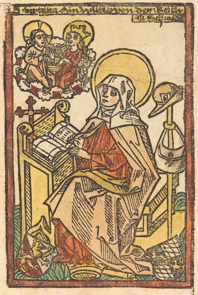 Sainte Brigitte, vers 1480-1500 - Unbekannt