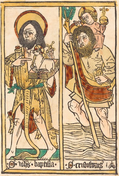 Saint Jean-Baptiste et Saint Christophe - Unbekannt