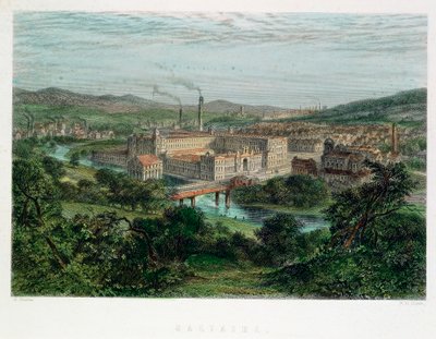 Saltaire, Yorkshire, 19e siècle - Unbekannt