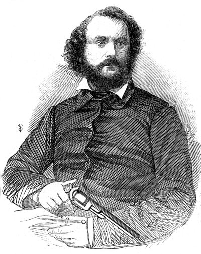 Samuel Colt 1814-1862, inventeur du revolver Colt, 1856 - Unbekannt