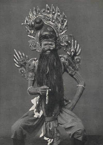 Acteur en tant que Guruswamin, le chef des enseignants spirituels, 1926 - Unbekannt