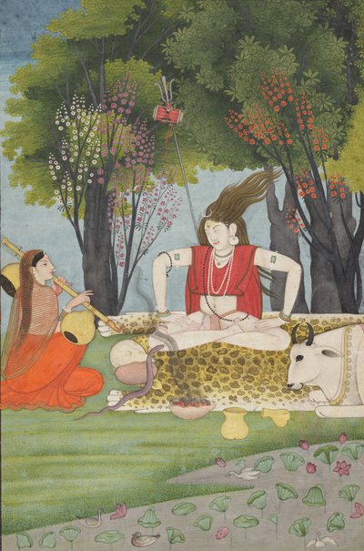 Shiva en colère à cause de l