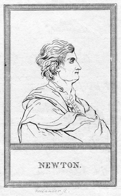 Sir Isaac Newton, mathématicien, astronome et physicien anglais - Unbekannt