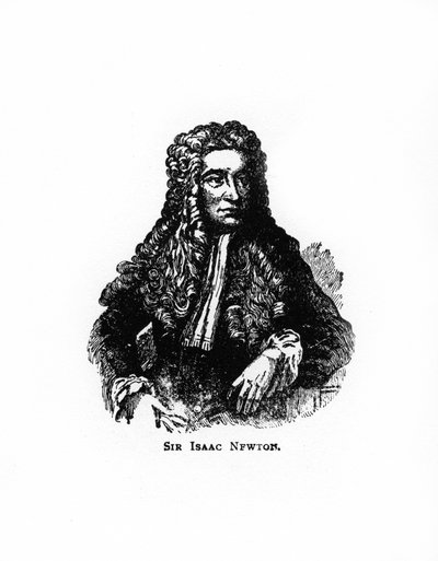 Sir Isaac Newton, mathématicien, astronome et physicien anglais, 20e siècle - Unbekannt