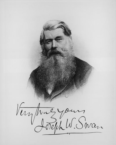 Sir Joseph Wilson Swan, scientifique et inventeur, vers 1900 - Unbekannt