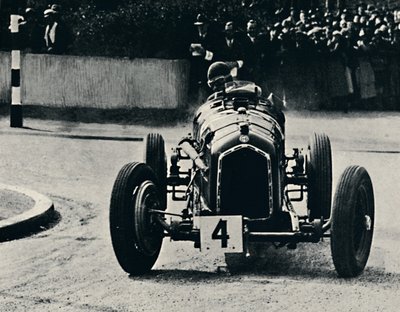 Virage serré dans la course I.O.M.: L