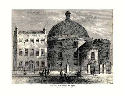 Chapelle Spa Fields, 1781 - Unbekannt