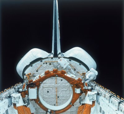 Astronaute de la navette spatiale en EVA, années 1980 - Unbekannt