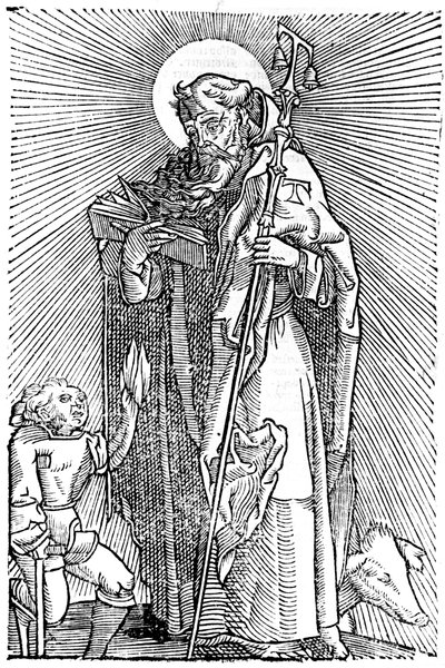 Saint Antoine le Grand, esthète égyptien - Unbekannt