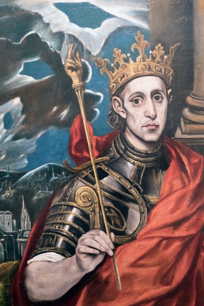 Saint Louis, roi de France, par un suiveur d