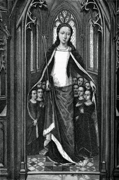 Sainte Ursule et les Saintes Vierges, du Reliquaire de Sainte Ursule - Unbekannt