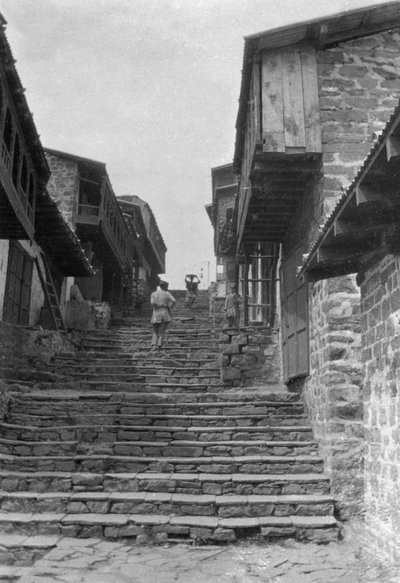 Marches menant au bazar de Kailana, Inde - Unbekannt