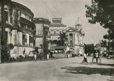Strand Road, Rangoon. - Bureau de poste, Banque impériale de l