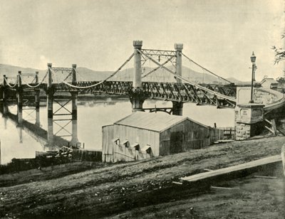 Pont suspendu, sur le Fitzroy, 1901 - Unbekannt