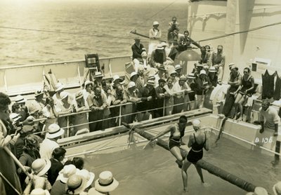 Piscine à bord du RML Atlantis, vers 1929-1939 - Unbekannt