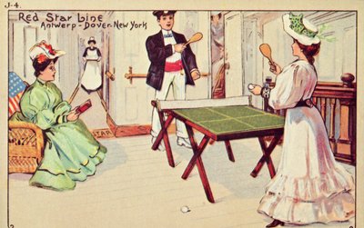 Tennis de table à bord d