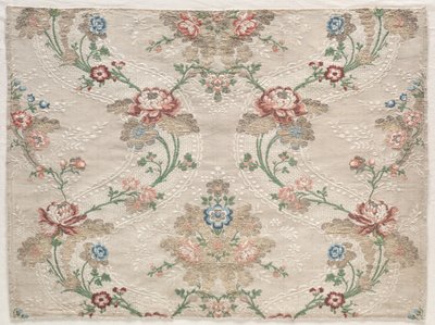 Fragment de taffetas, c. 1730 - Unbekannt