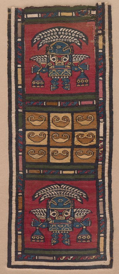 Fragment de tapisserie, 700-1370s - Unbekannt