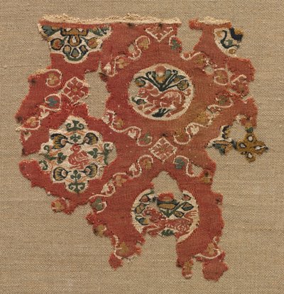 Tapisserie avec treillis d