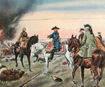 La Bataille de Zorndorf, 25 août 1758, 1936 - Unbekannt