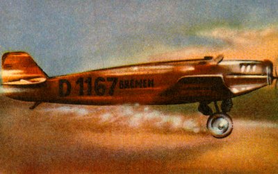 Le Junkers W 33 de Brême quitte l