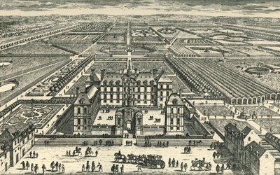 Le Château de la Rochefoucauld, Liancourt, Oise, nord de la France, vers 1675, 1903 - Unbekannt