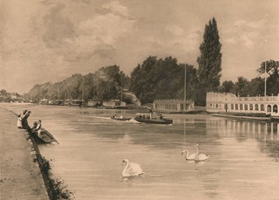 Les barges du collège à Oxford, 1902 - Unbekannt