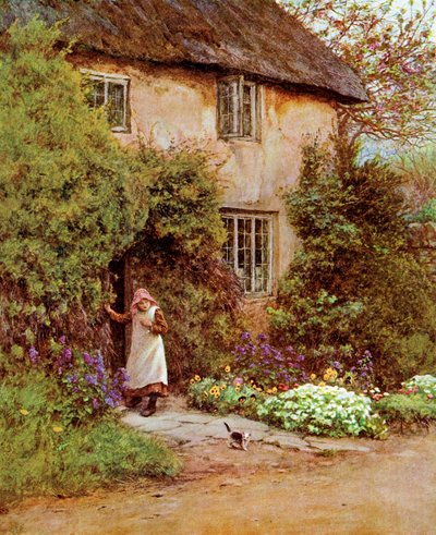 La porte du cottage, 1899 - Unbekannt