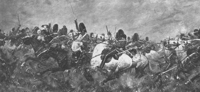 La guerre de Crimée, 1854-56 : Le ralliement des Scots Greys...à Balaclava, 1901 - Unbekannt