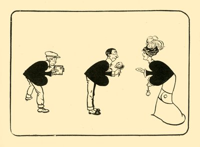 La Salutation sur le trois de pique, 1910 - Unbekannt