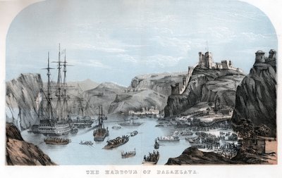 Le port de Balaklava, guerre de Crimée, vers 1854-1860 - Unbekannt