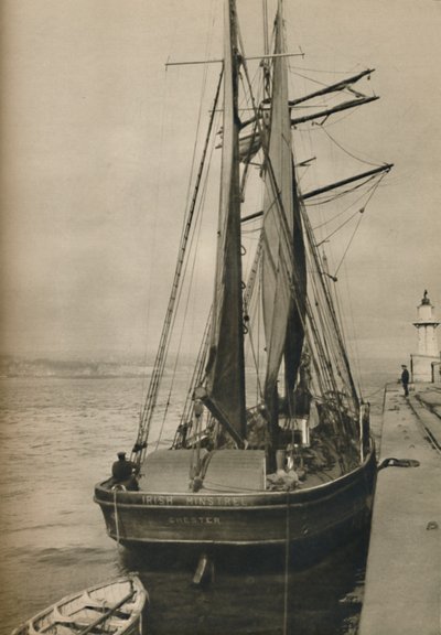 Le Ménestrel irlandais, une goélette à trois mâts, 1937 - Unbekannt