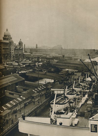 Le débarcadère à Liverpool, 1936 - Unbekannt