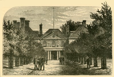 La vieille maison, depuis la cour, 1898 - Unbekannt