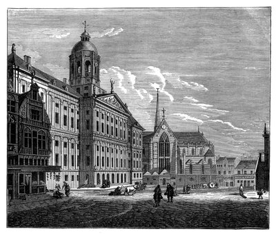 Le Palais Royal, Amsterdam, vers 1890 - Unbekannt