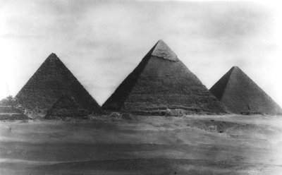 Les Pyramides de Gizeh, Égypte, 1949 - Unbekannt