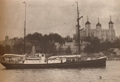 La quête, dans laquelle Sir Ernest Shackleton a mis les voiles en septembre 1921, pour ce qui allait être sa dernière - Unbekannt