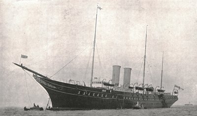 Le Yacht Royal quittant Cowes, Île de Wight, 6 août 1902 - Unbekannt