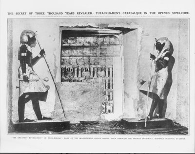 Le secret de trois mille ans révélé : le catafalque de Toutankhamon dans le sépulcre ouvert - Unbekannt